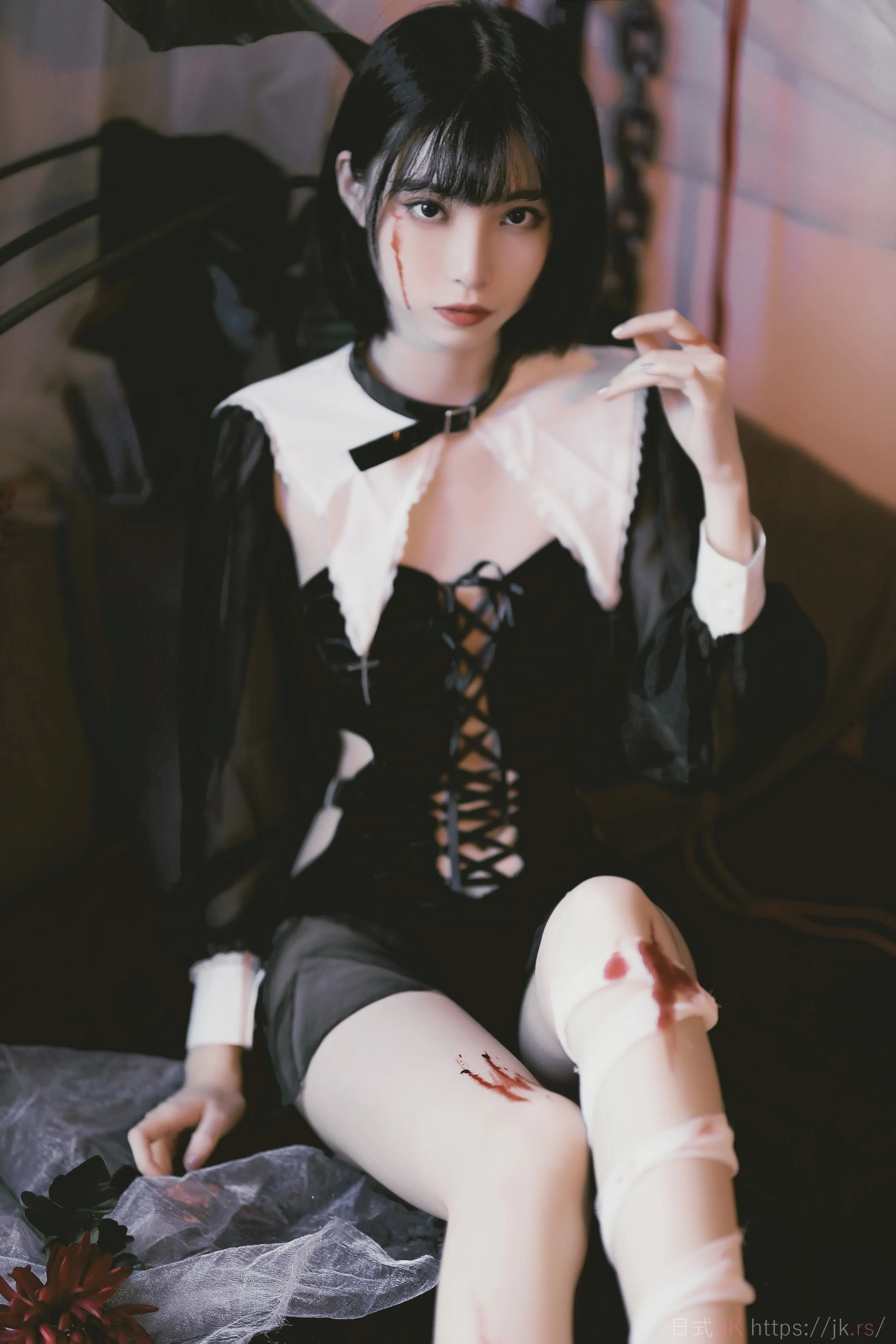 JK-修女创作 红与黑